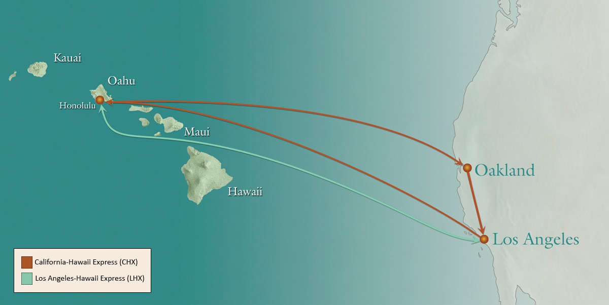Pasha Hawaii, 1 shipper of containers to and from Hawaii