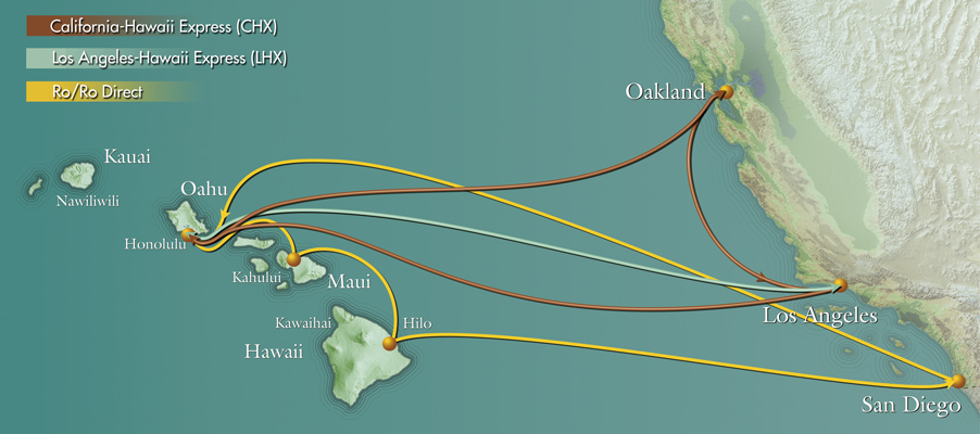 Pasha Hawaii routes